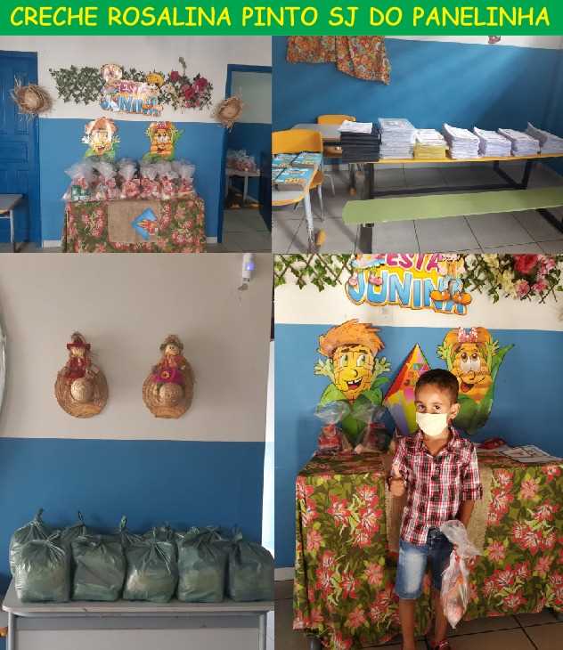 Em clima junino a Secretaria de Educação encerra o ano letivo 2020 com distribuição de kits de alimentação